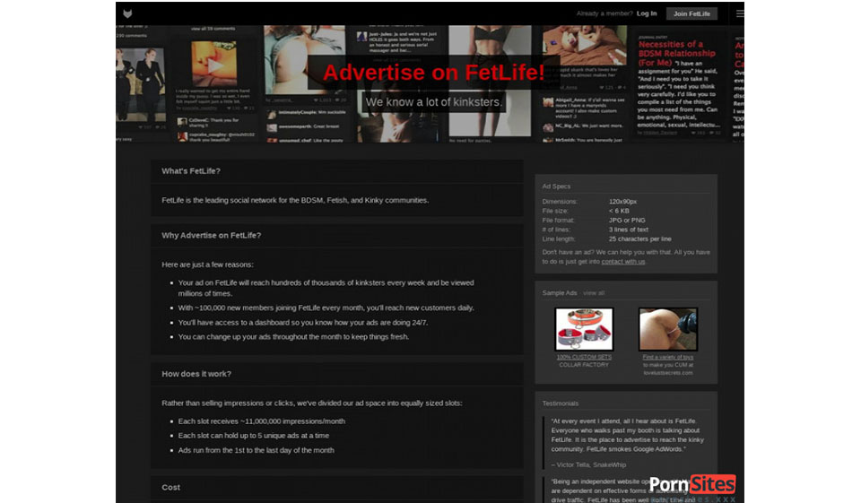 Przegląd Fetlife: informacje, koszty, zalety i wady