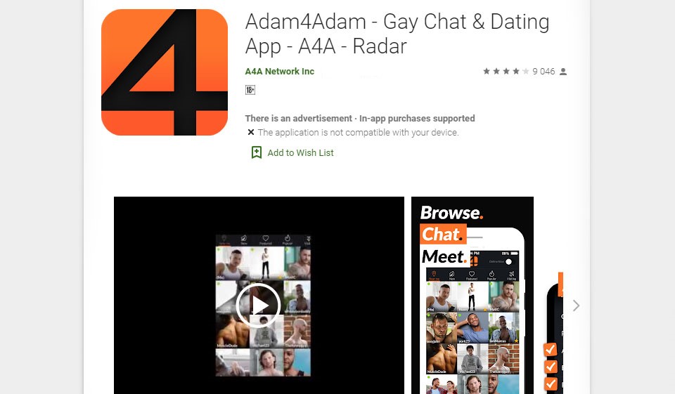 ¿La aplicación móvil de este sitio de citas gay está disponible para Android e iOS?