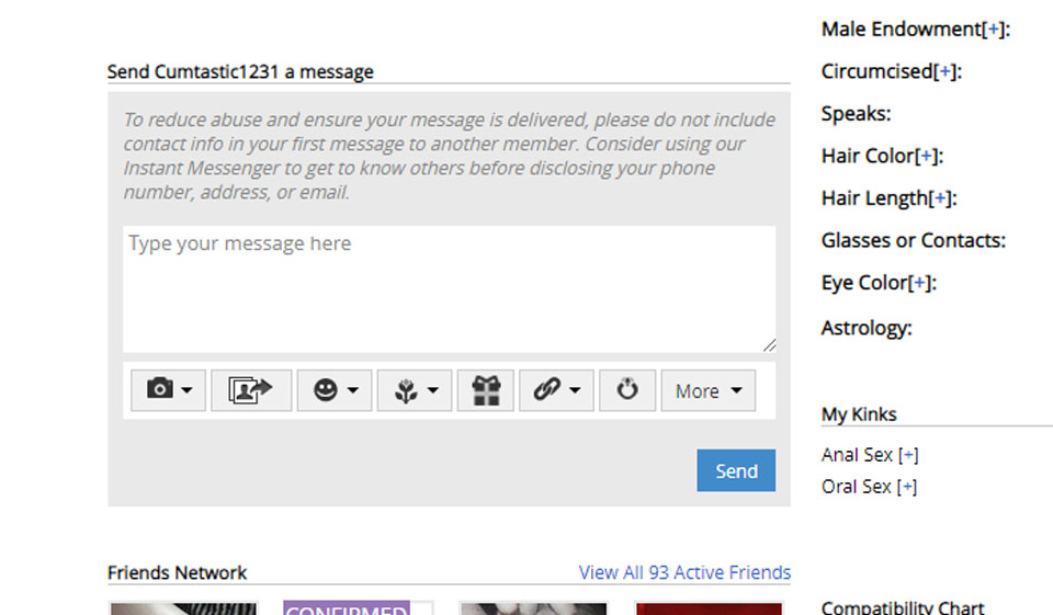 Qualité des profils d'utilisateurs sur cette plate-forme de rencontres