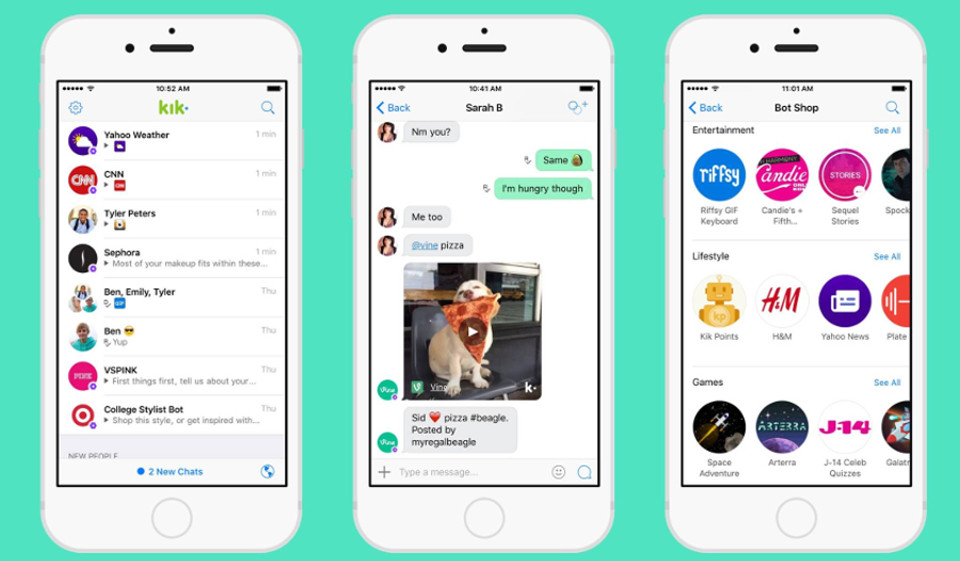 Standardy bezpieczeństwa Kik